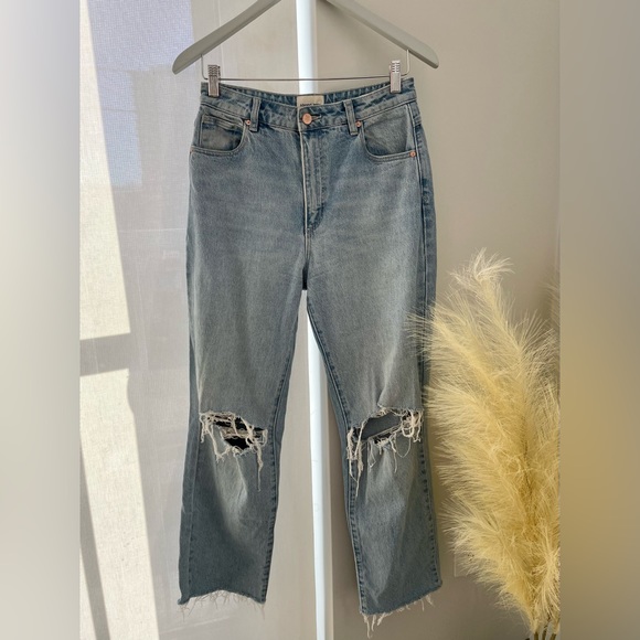 Size 28 | Abrand A 94 High Waisted Straight Jean - Picture 5 of 16